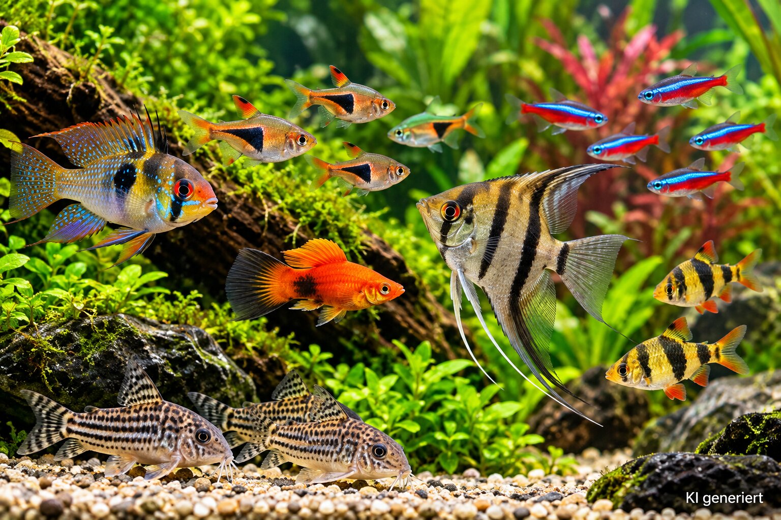 Zierfische für Süßwasseraquarien - zierfischtreff.de