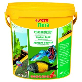 Sera Flora - 10 Liter Pflanzliche Flocken
