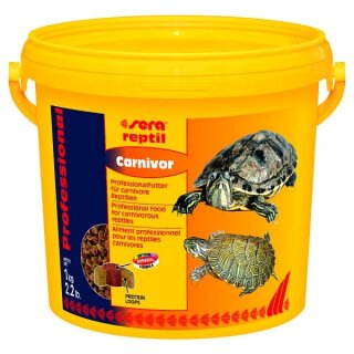 Sera Reptil Professional Carnivor - 3,8 Liter