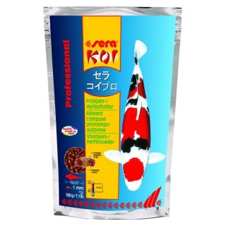 Sera Koi Professional Frühjahr-/Herbstfutter - 500 g