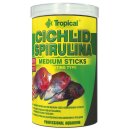 Tropical Cichlid Spirulina Medium Sticks - 1 Liter