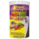 Tropical Cichlid Red & Green Large Sticks - 1 Liter