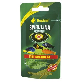 Tropical Super Spirulina Forte (36%) Mini Granulat - 22g (Stand-)Beutel