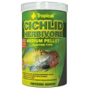 Tropical Cichlid Herbivore Medium Pellet - 1 Liter