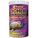 Tropical Cichlid Omnivore Medium Pellet - 5 Liter