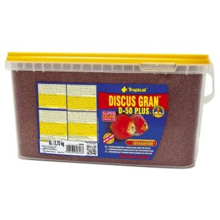 Tropical Discus Gran D-50 Plus - 5 Liter