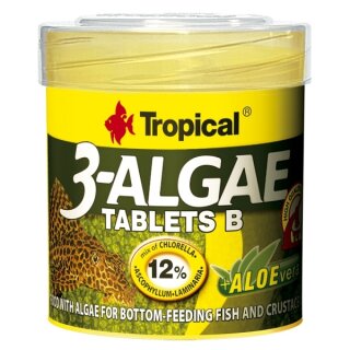 Tropical 3-Algae Tablets B Bodentabletten - 50 ml