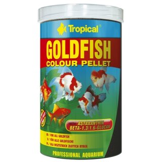Tropical Goldfish Colour Pellet - 1 Liter