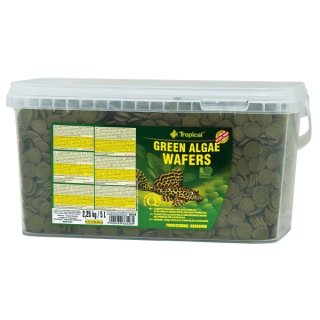 Tropical Green Algae Wafers - 5 Liter