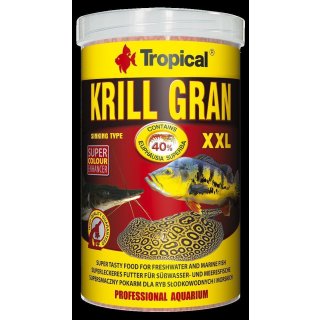 Tropical Krill Gran XXL, 3L mit 40% Krill für brillante Farben