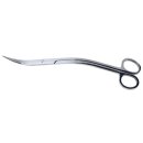 Dupla Scapers Tool Edelstahl-Schere, gebogen, S