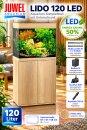 Juwel Lido 120 LED helles Holz inkl. Schrank