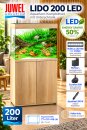 Juwel Lido 200 LED helles Holz inkl. Schrank