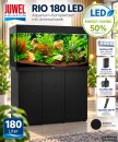 Juwel Rio 180 LED schwarz mit Schrank