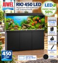 Juwel Rio 450 LED schwarz inkl. Schrank