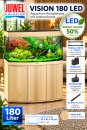 Juwel Vision 180 LED helles Holz inkl. Schrank