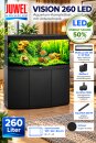 Juwel Vision 260 LED schwarz inkl. Schrank