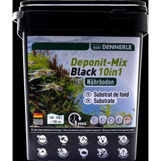 Dennerle Deponit-Mix Black 10in1, 9,6 kg