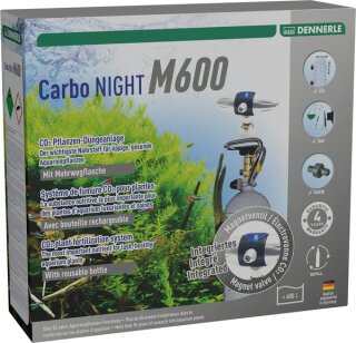 Dennerle Carbo Night M600 – Profi CO₂-Komplettanlage mit Nachtabschaltung