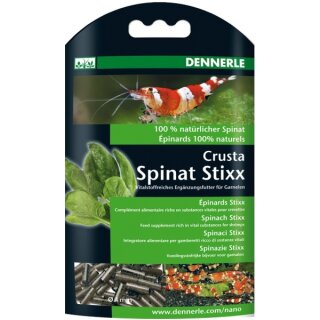 Dennerle Nano Crusta Spinat Stixx - 30g