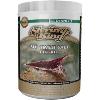 Dennerle Shrimp King Sulawesi Salt - 1 kg Aufhärtesalz für Sulawesi - Garnelen
