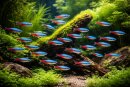 Neonsalmler, Paracheirodon innesi -...