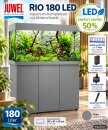 Juwel Rio 180 LED grau mit Schrank