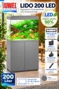 Juwel Lido 200 LED grau inkl. Schrank