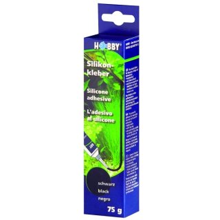 Hobby Silikonkleber, Tube schwarz, 75 g