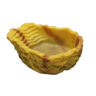 Hobby Trinkschale S, ocker 50 ml, 9 x 7 x 3 cm