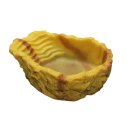 Hobby Trinkschale S, ocker 50 ml, 9 x 7 x 3 cm