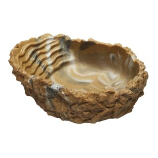 Hobby Trinkschale M, grau-beige 150 ml, 14 x 11 x 5 cm