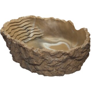 Hobby Badeschale, grau-beige 2.000 ml, 27 x 21 x 8 cm